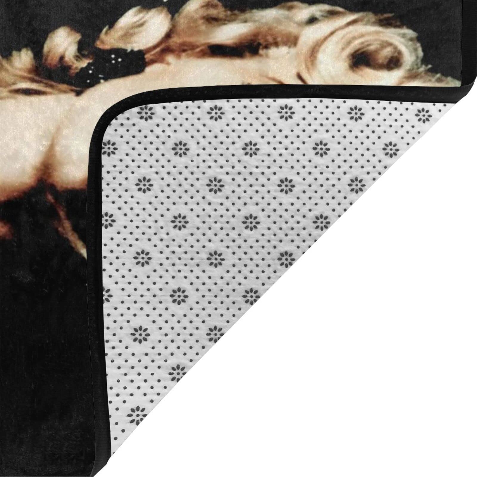 Amazon｜マリリンモンロー カーペット ラグマット 滑り止め付